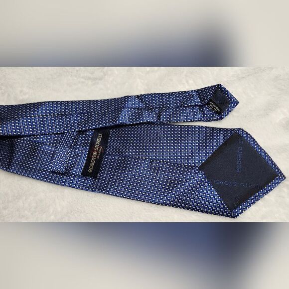 Roberto Stovelli Milano Silk Tie - Picture 6 of 9